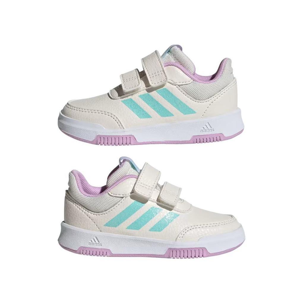 Adidas Tensaurs Comfortable Low-Top Walking Shoes Baby Shoes White Green Purple IG8803