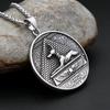 God Death Anubis Amulet Talisman Necklace Pendant Ancient Egypt Egyptian Symbol Eternal Life protect guardian Dead