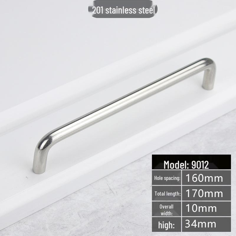 304 Edelstahl U-förmiger Griff für Schränke, Schubladen und Kleiderschranktüren