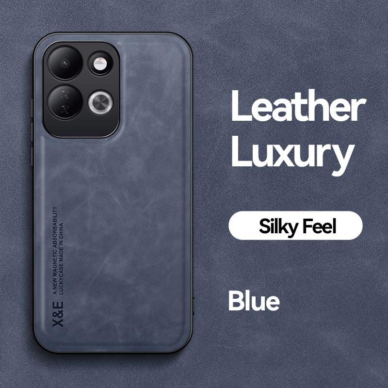 KEYSION Luxury Retro PU Leather Phone Case for Redmi 17 5G Soft Silicone+PC Shockproof Phone Cover for Xiaomi Redmi 17 4G 5G