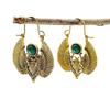 Vintage Egyptian Inspired Designs Sacred Wings Scarab Large Hoops Earrings Gypsy Tribal Women Gold Color Earrings Party Gift