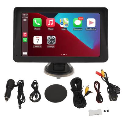 Portable Car Stereo for Linux System 7in Touchscreen Wireless CarPlay for Android Auto Mirror Link Bluetooth 5.0