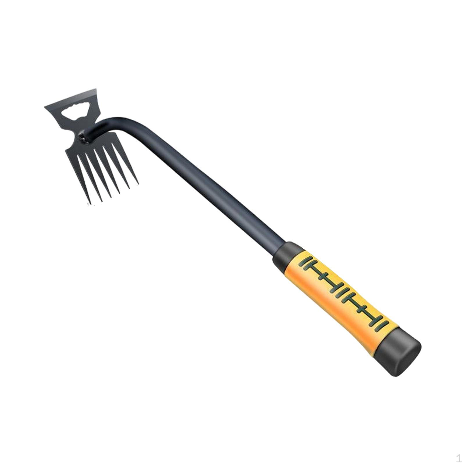 

Weeds Puller Tool Portable Uprooting Weeding for Backyard Gardening 6 Tooth 6 Tooth