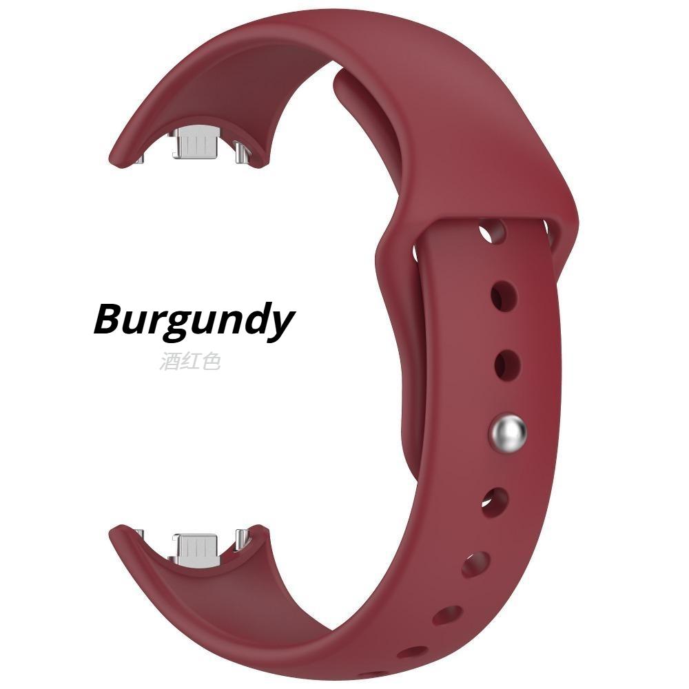 Für Xiaomi Band 8 9 10 Armband SmartWatch Zubehör Silikon Sport Ersatzarmband pulseira correa Für MiBand 10 Armband