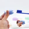 6pcs Silicone Fish Toothbrush Holder Vertical Non-slip Storage Rack Shelf for Home Dormitory Bedroom Bathroom Showerig