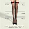 1/S Black Stockings Sexy Black Silk Summer Thin Over The Knee Lace Black Mid Length Half Cut Romantic Socks Over The Knee