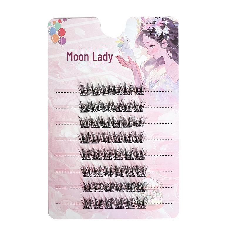 

Yue Jiao Niang Mouse Series: Natural Thick Beauty False Eyelashes for Daily Wear - Perfect for Students, Parties, and Newbies