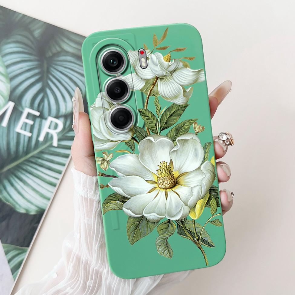For Tecno Camon 40 Pro 5G Case CM7 Cute Cat Panda Fashion Flowers Love Back Cover For Camon 40 Pro 5G Tecno Phone Case Silicone