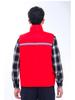 Custom LOGO Reflective Workwear Vest with Thick Padding for Warmth