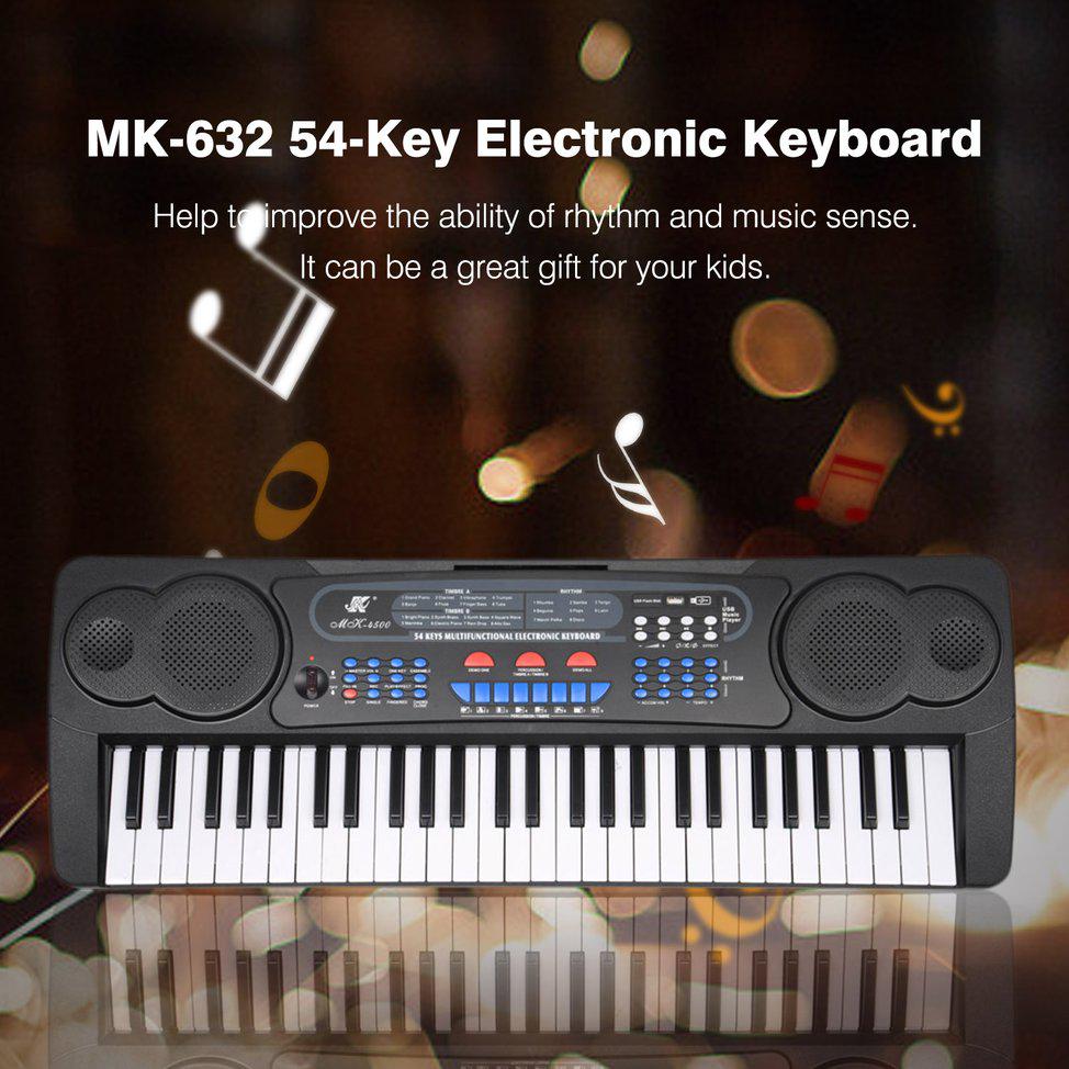 Buy MK4300 54 Keys Multifunction Electronic Keyboard 8 Demo Songs