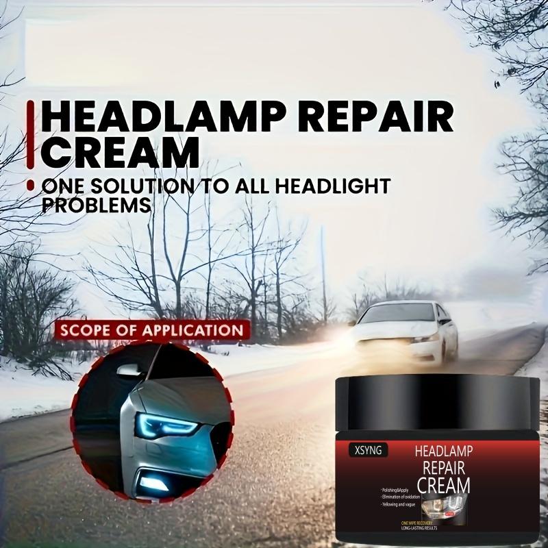 Headlight Refurbishment Kit, Headlight Polishing, Scratch Repair, Quickly Solve Problems Such As Headlight Aging, Yellowing, Blurring, Etc