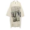 AFYF Short sleeve Slit Big T-shirt F white Men's Used