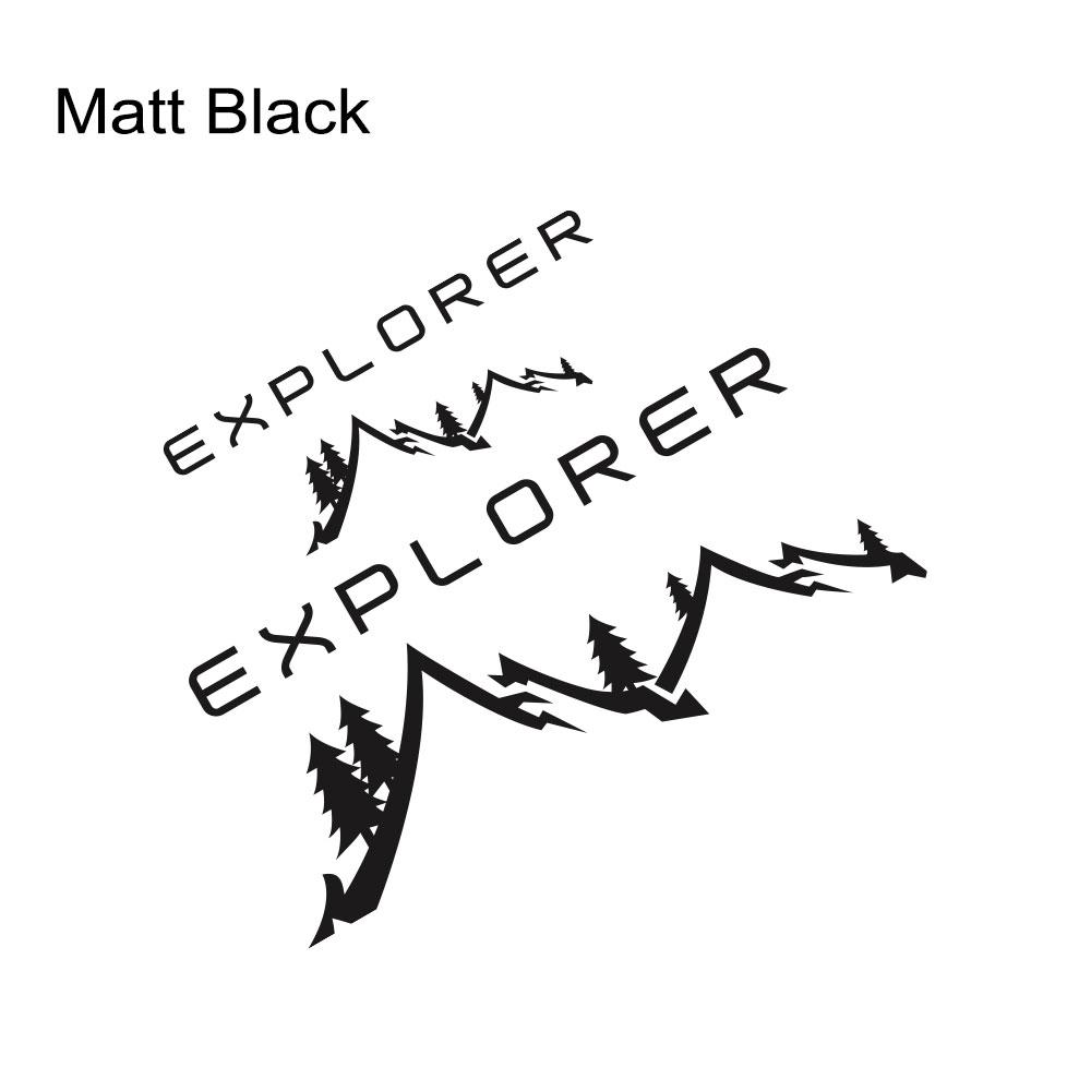 Mountain Styling Autoadesivi del corpo di automobile Decor Camper Grafica Decalcomanie in vinile per Fiat Ducato Peugeot Boxer Camper Van