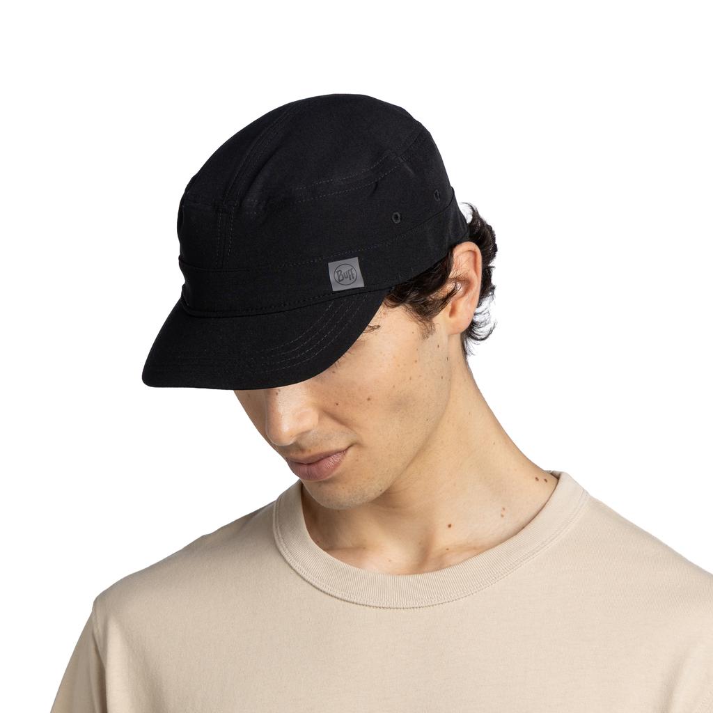 Buff Military Cap, Unisex black Cap