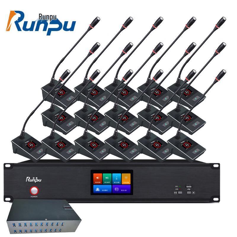 

Runpu RP-WX8800E-16 Wireless Digital Conference Microphone System (CN version)
