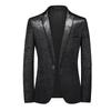 Men's Slim Business Casual Suit Jacket - 2026 Autumn Collection