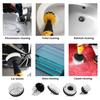 Cleaning Brush 2/3\.5/4/5 Inch Brush Attachment Set Power Scrubber Brush Tile Bathtub Surface Cordless Rotary Cleaning Tool Kit