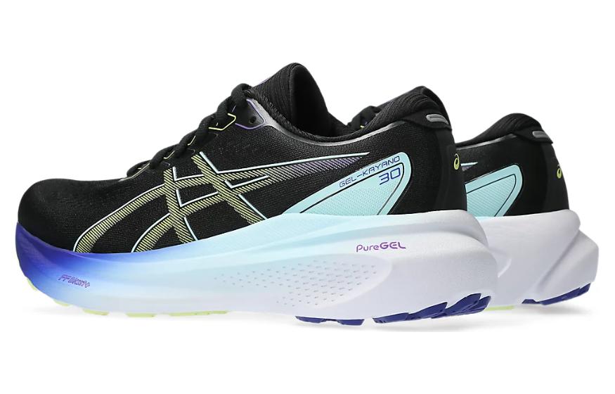 Asics Gel Kayano 30 Black Glow Yellow Women's 1012B357-003