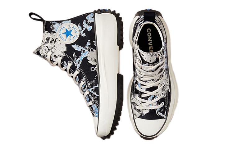 Run Star Converse Hike High 'Floral Fusion - University Blue' 171398C