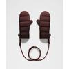 Lululemon Team Canada Wunder Puff Mittens  Coc Logo Black Garnet