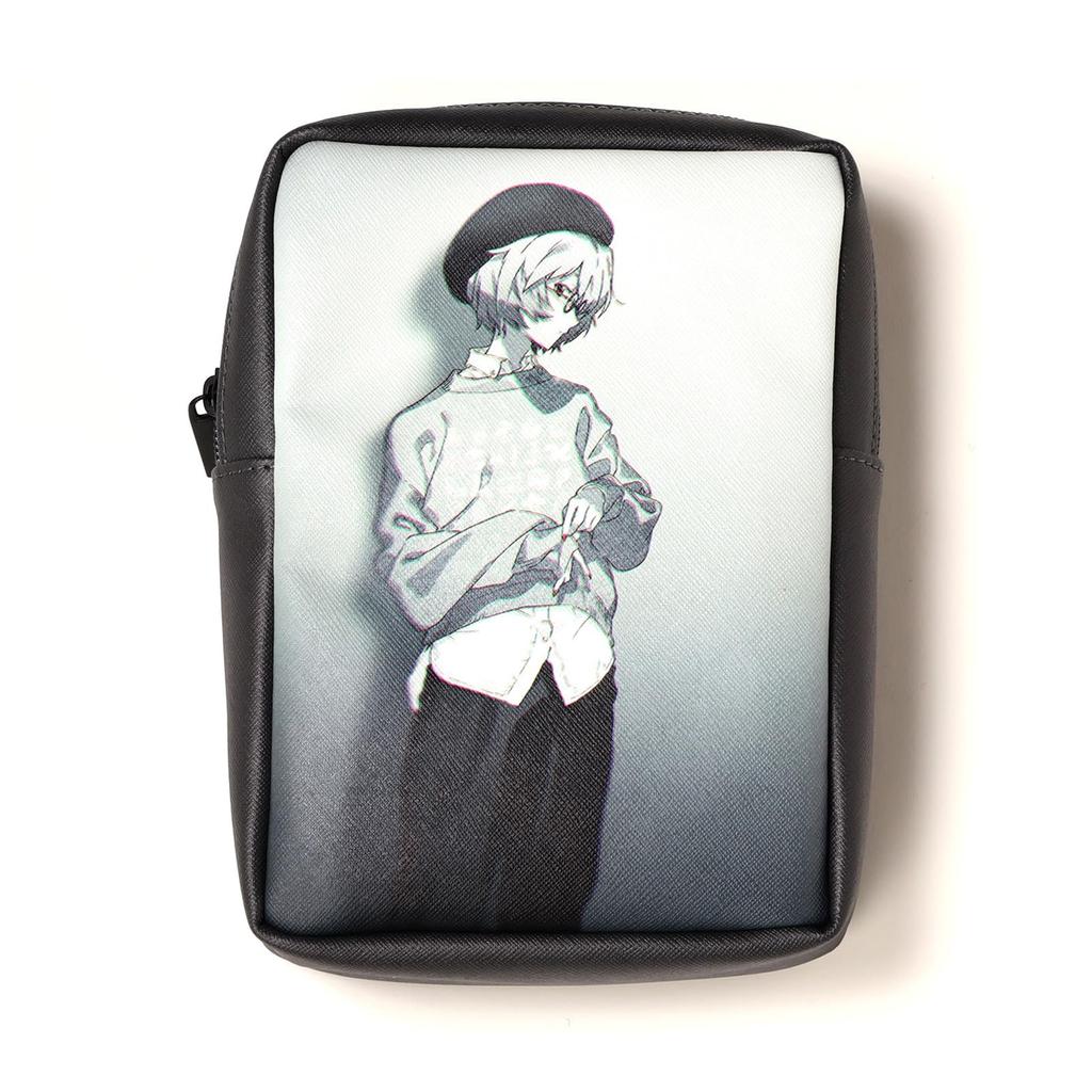 [Casely] [RADIOEVA Official] Evangelion: 3.0+1.0 Thrice Upon a Time Rei Ayanami Shoulder Bag, PVC [REI] Transparent Vinyl, Waterproof, Unisex