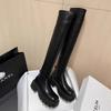 Over-knee boots women's thick-soled women's boots 2025 new spring and autumn high knight boots small boots