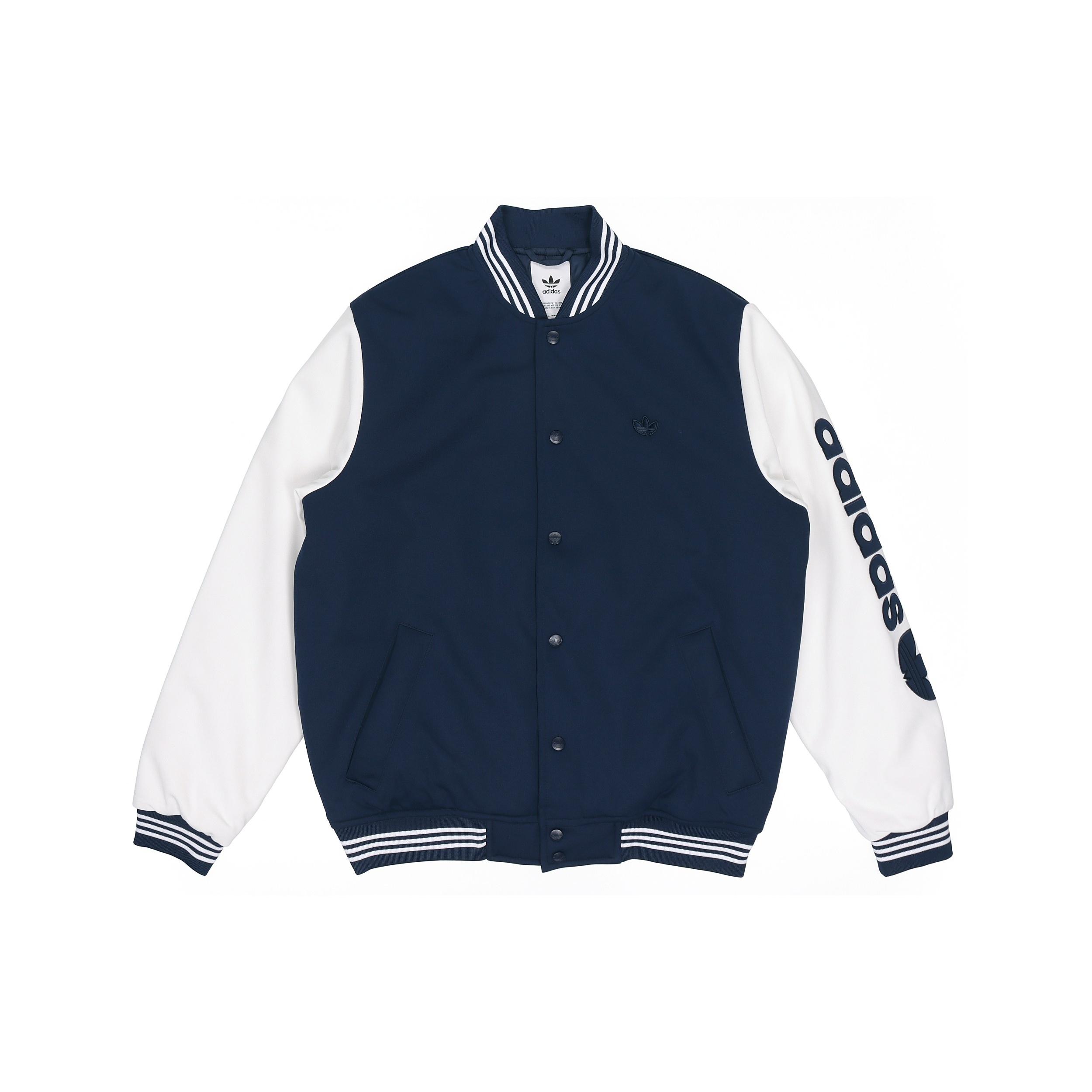 adidas originals Varsity Bomber Sports Jacket Blue Men s GE1346 M