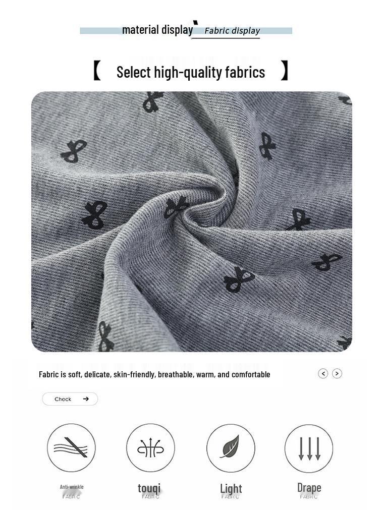 2025 Dziewczęce Elastyczne Dzianinowe Miękkie Codzienne Luźne Jesienne Spodnie