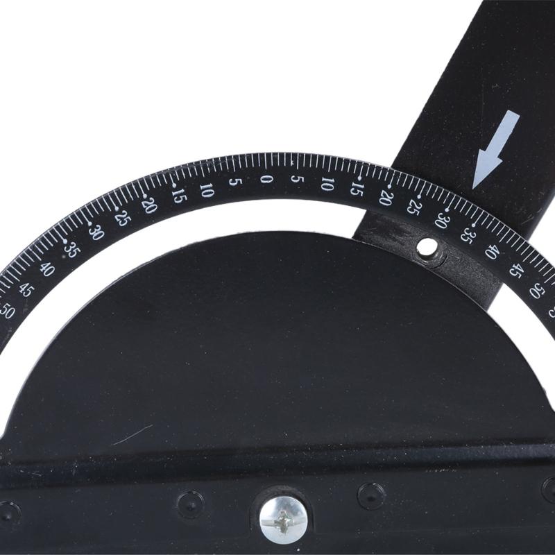 Woodworking Ruler,Precisions Pocket Ruler Metal Slide Rule Woodworking Tool T Square Protractor Angles Finders
