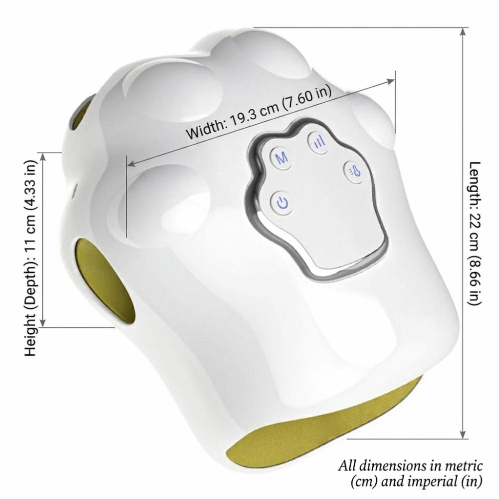 Stretching Mode Automatic Hand Massager Heat Compression Heat Compression Massager  Office Workers