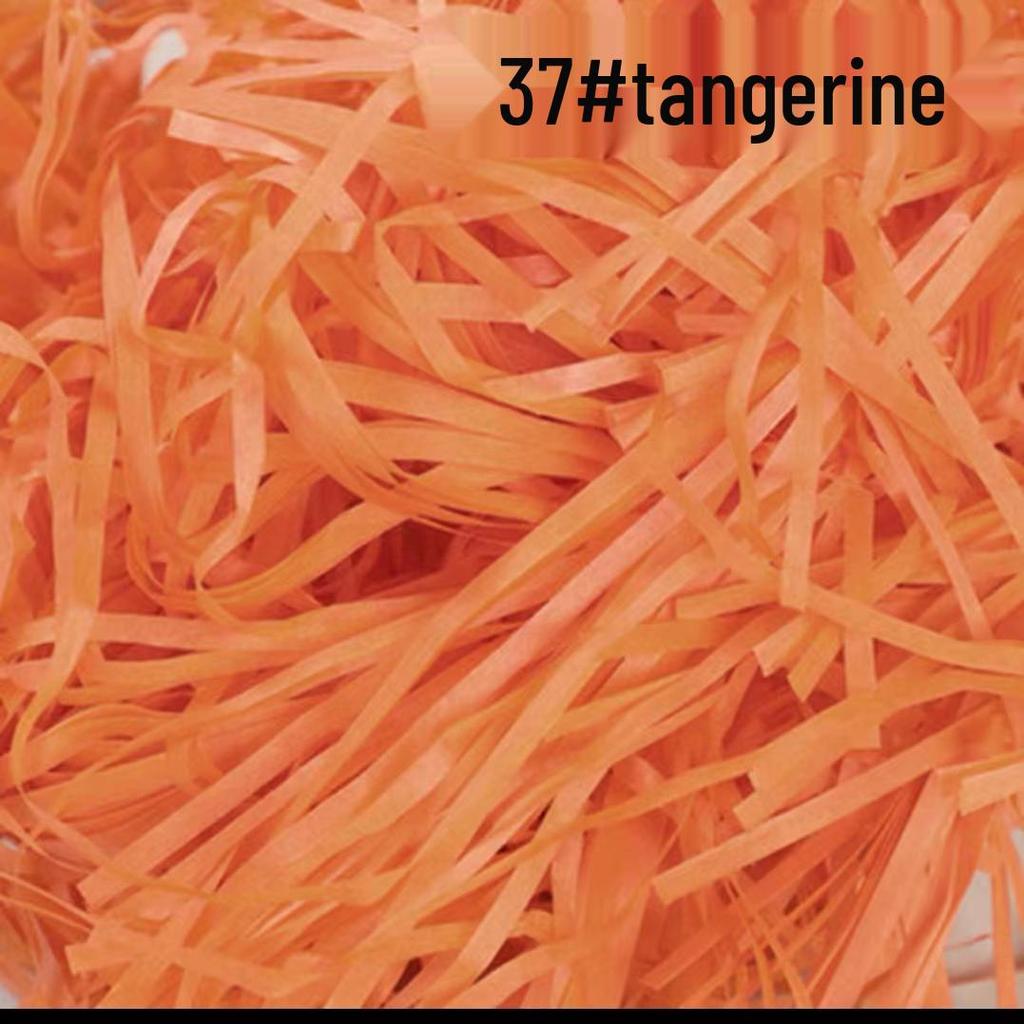 Colorful Crinkle Raffia Paper Filler, 50g - Perfect for Gift Boxes, Candy Boxes, and Jewelry Padding