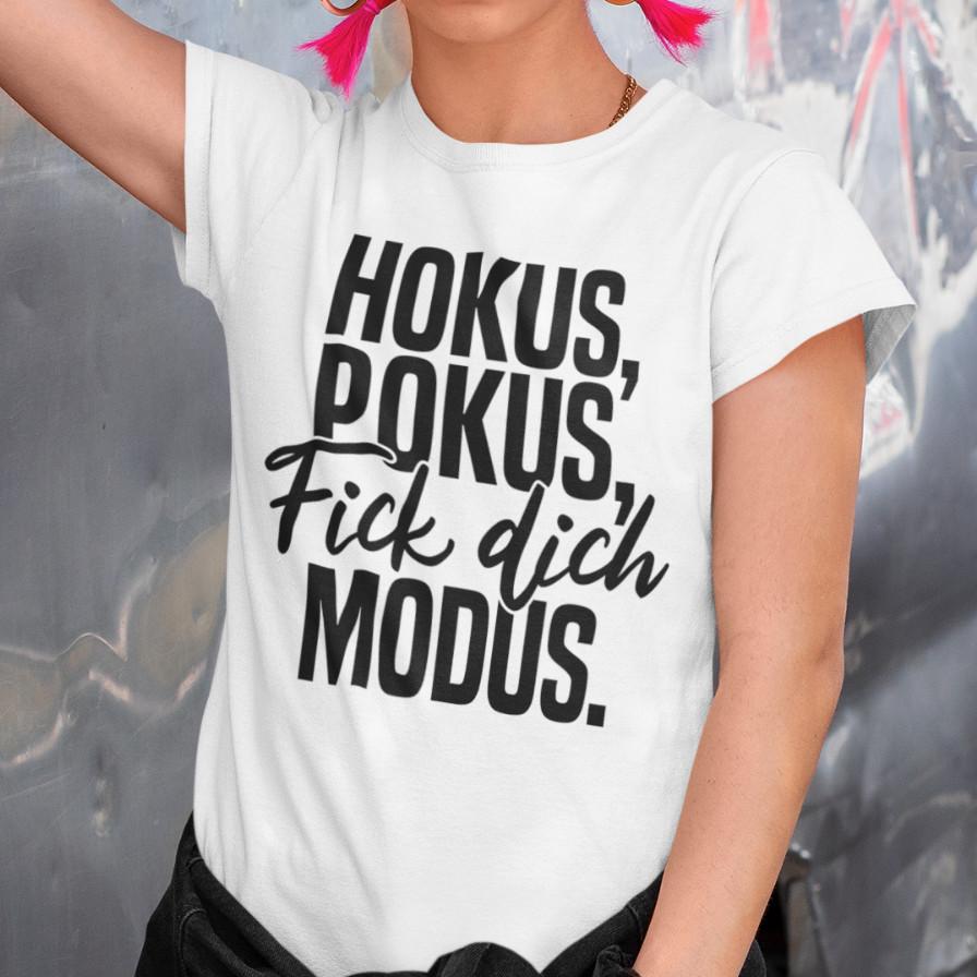 

Hokus Vaffanass Modus Saying Party Fun Funny Comedy Women T-Shirt M