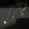 Planet Pendant Necklace Minimalist Jewelry with Adjustable Chain for Daily Wear and Gift