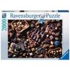 Puzzle - ravensburger - chocolat paradis - 2000 pièces - 98x75 cm - pour enfants 14 ans et plus