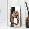 Elephant Mandala Aztec Phone Case For Samsung Galaxy S26 S25 Edge S24 FE S23 S22 Ultra S21 Plus S20 + Art Fundas Back Cover Gala