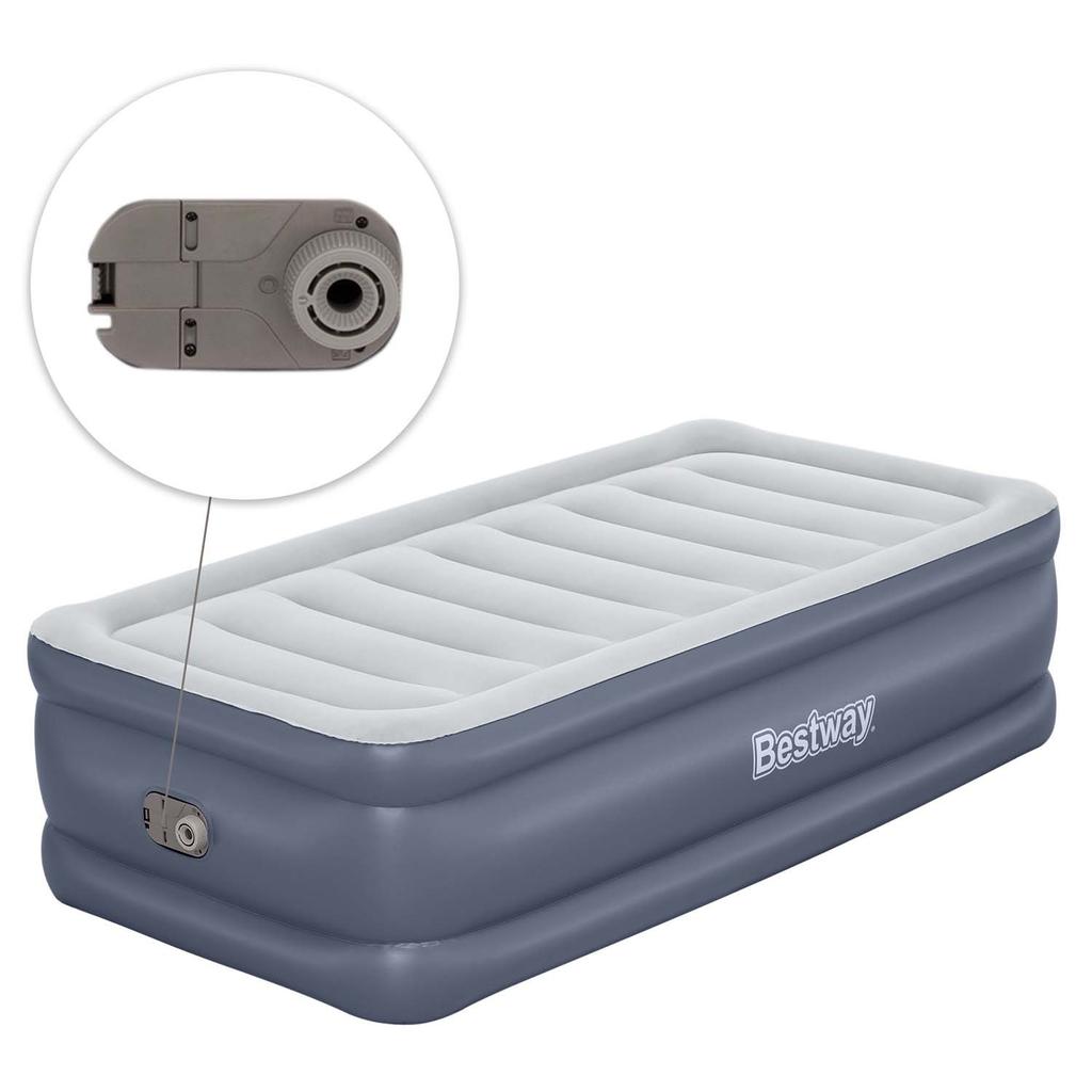 Inflatable Mattress 191X97X51 Cm With Built-In Electric Pump Bestway 6713G