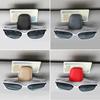 Universal Auto Sonnenbrille Clip Karte Ticket Halter Stand Verschluss Stift Fall Brillen Sonnenblende Auto Zubehör