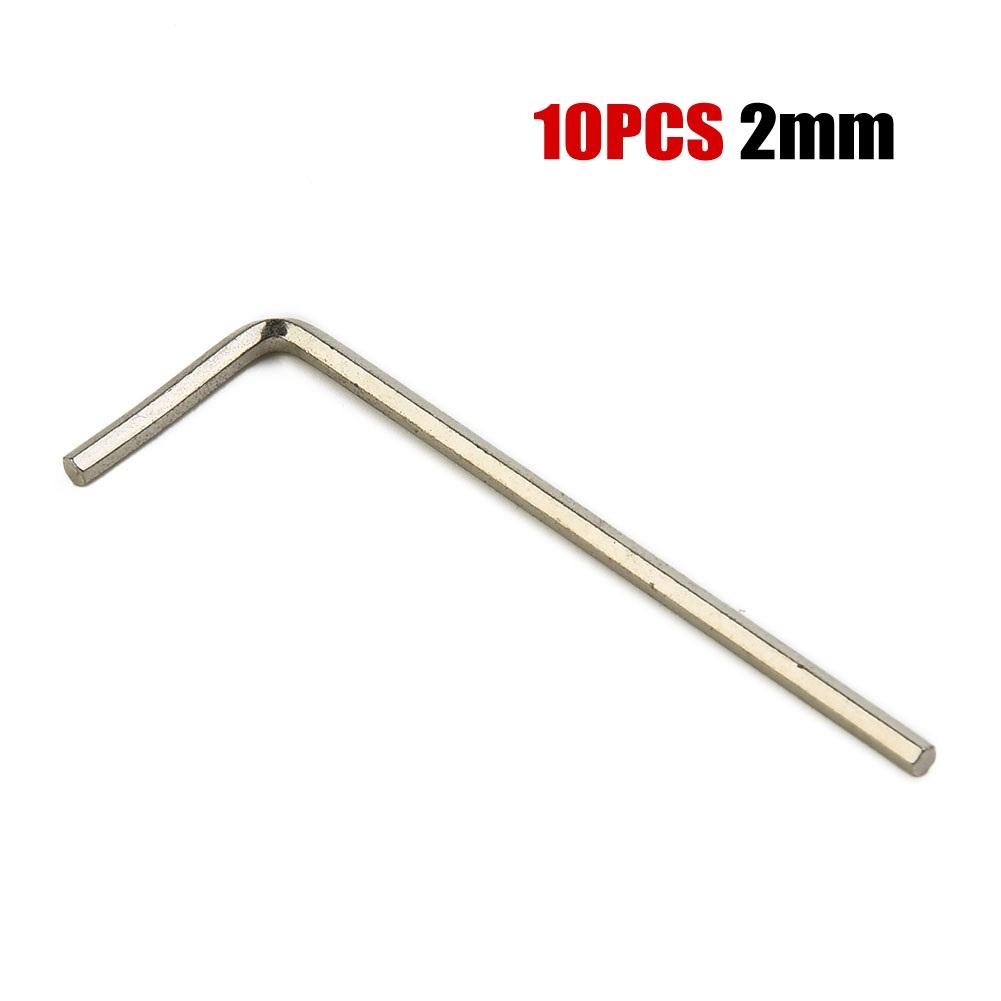 Convenient 10pcs L Type Hex Wrench Kit with Different Sizes for Any Task