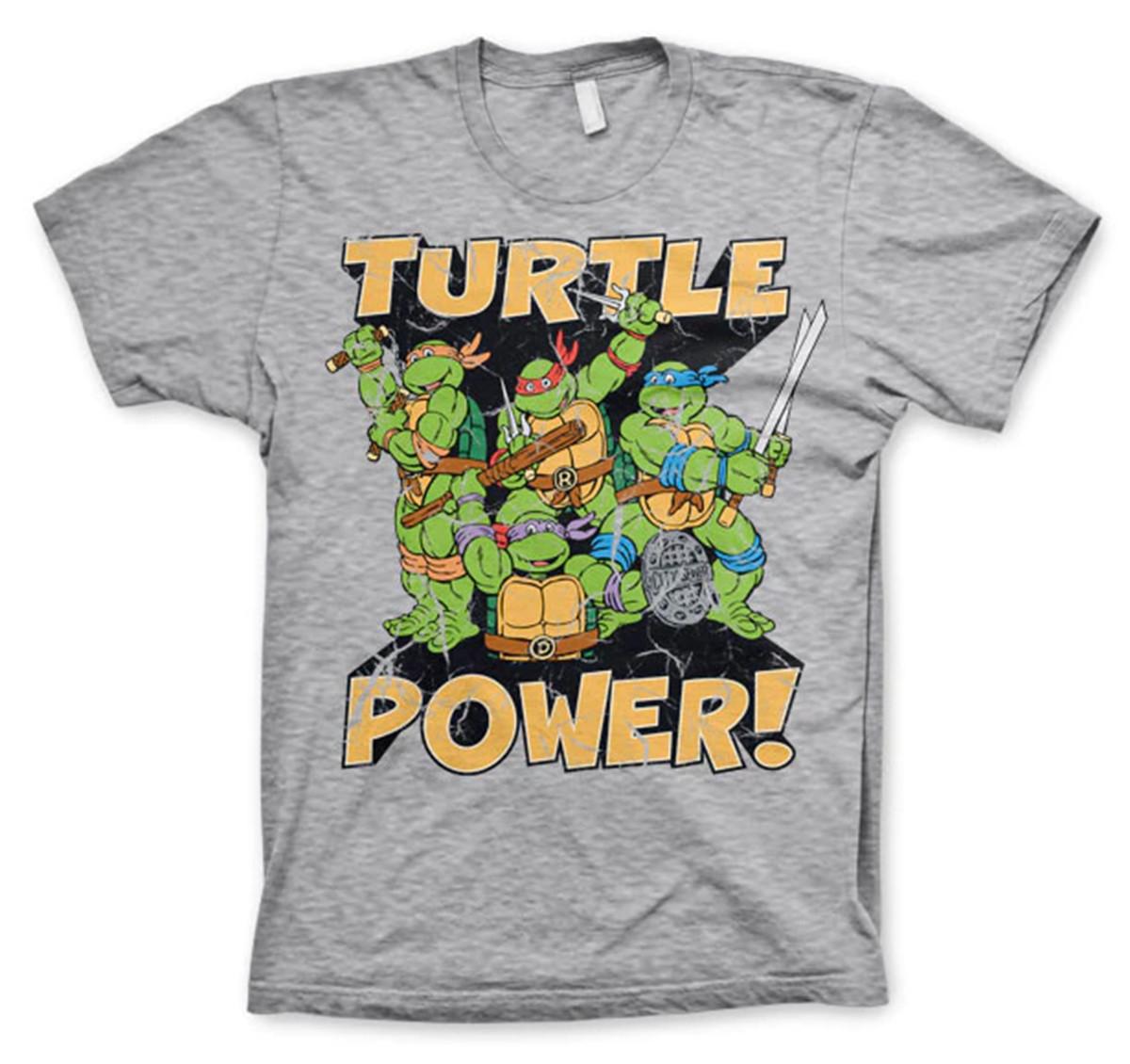 Teenage Mutant Ninja Turtles Tmnt Turtle Power Official Tee T-Shirt Mens XXL