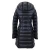 Moncler HERMINE/Hermine Hooded Down Coat 00 blackUsed