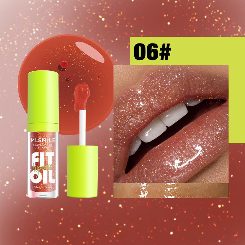 8-Color Mirror Finish Lip Gloss Set: Long-Lasting, Pearlescent Lip Oil & Plumping Glaze for Transparent, Glossy Lips