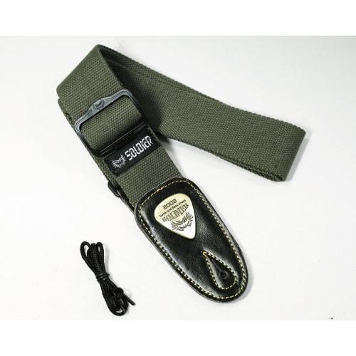 Soldier Strap STP-CST-1303 Moss Green Guitar Strap