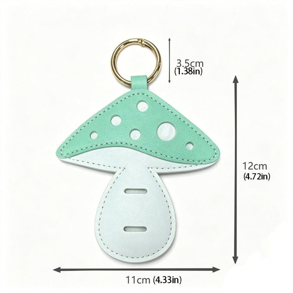 DIY Mushroom Shaped Keychain Hanger Sunglasses Holder Lovely Sunglasses Bag Bag Ornament