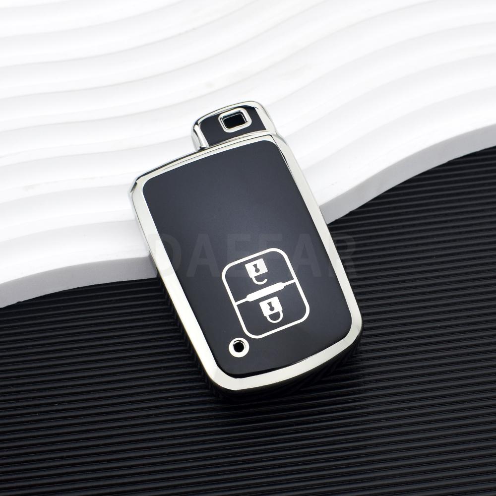 2 Buttons TPU Shell Fob for Toyota CHR Avalon Land Cruiser Corolla Camry RAV4 Highlander Auris Car Remote Key Case Cover
