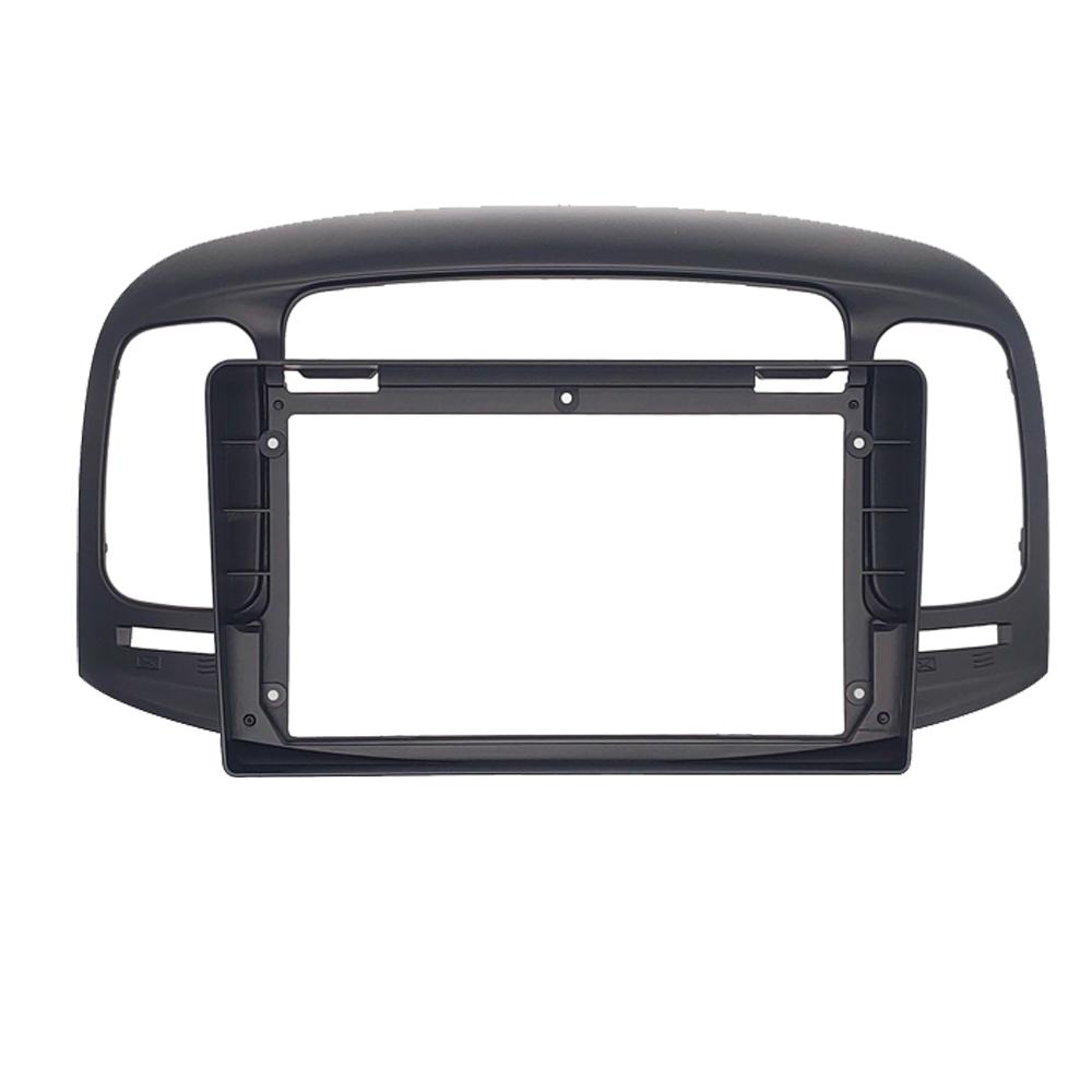 2 Din 7/9 Inch Car Radio PC ABS Plastic Fascia Panel Frame and Cable for Hyundai Accent 2008-2012 Dash Mount Kit