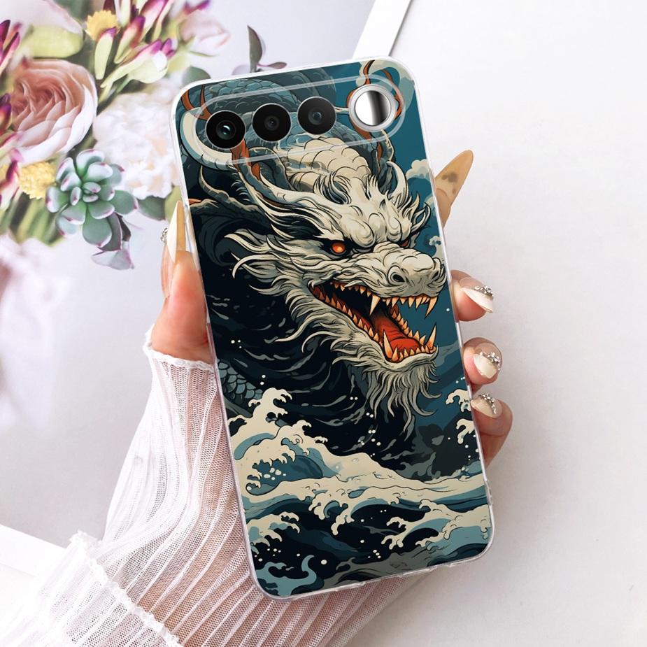 For Realme 16 5G Case RMX5171 Cute Cat Fashion Painted Cover Soft Silicone Protective Shell For Realme 16 Realme16 5G Phone Case