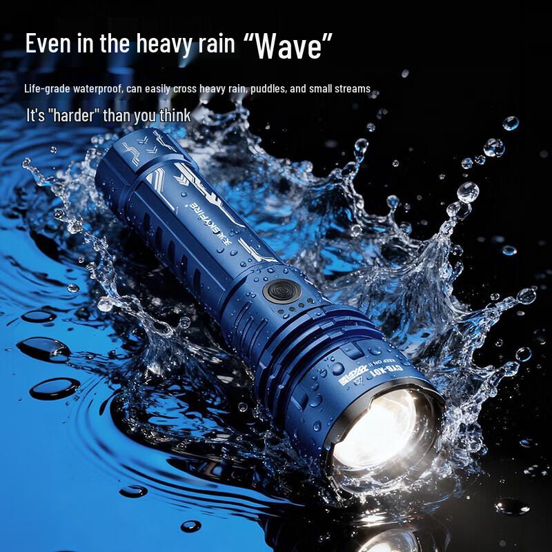 SkyFire Canglong Xiaguang Ultra-Bright Zoomable Flashlight