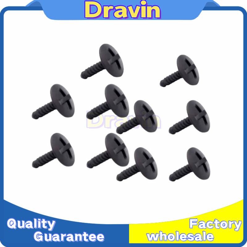 10pcs 7H0915450 for VW Volkswagen T5 Transporter LT Headlight Engine Battery Grille Cover Screws New