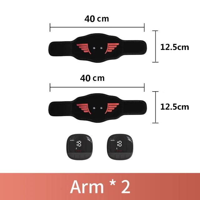 Ems Abdominal Trainer Belt Muscle Stimulator Abs Muscle Toner Display Calorie Consumption Body Slim  Weight Loss Fitness Massage