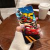 Clear Case For Samsung Galaxy A57 A37 A56 A36 A55 A54 A35 A26 A07 A17 A16 A06 A34 A15 Cover Cars Lightning Mcqueen Jackson Storm